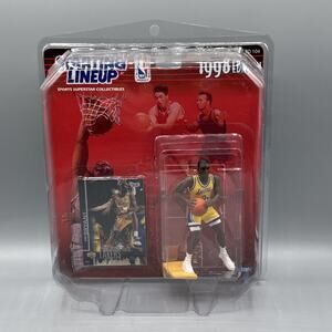 1998 Kenner Starting Lineup Kobe Bryant Los Angeles Lakers With Dome